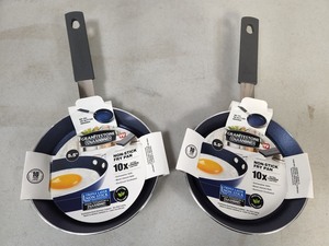 2 New GraniteStone Diamond Mini Fry Pans
