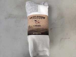 New 4 Pack of Hiwassee Trading Co Crew Socks