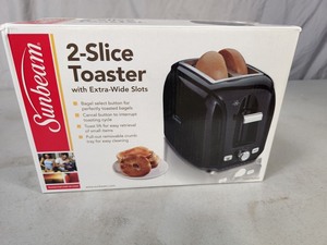 New Sunbeam 2 Slice Toaster