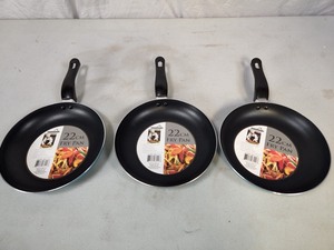 3 New Matching Fry Pans
