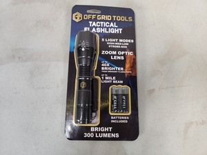 New Off The Grid Tools Tactical Flashlight