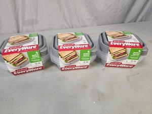 3 New GoodCook EveryWare Storage Sets