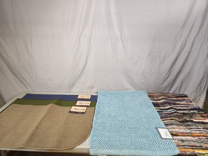 5 New Assorted Rugs