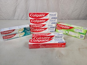 10 New Tubes of Colgate Toothpaste