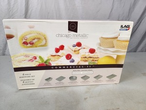 New Chicago Metallic Commercial II - 6 Piece Bakeware Set