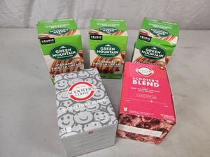 5 New Boxes of Coffee K-Cups