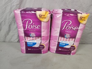 108 New Poise Pads