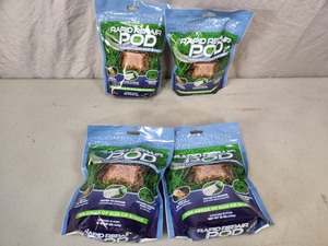 4 New Bags of Rapid Repair Pod Targeted Lawn Spot Repair