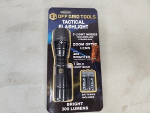 New Off The Grid Tools Tactical Flashlight