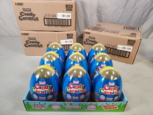 4 New Cases of Charms Candy Carnival Eggs