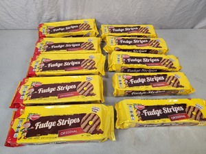 10 New Packages of Keebler Fudge Stripes