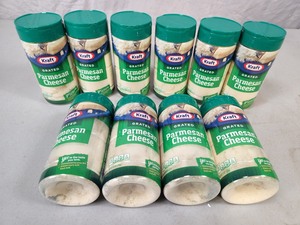 10 New Bottles of Kraft Grated Parmesan Cheese