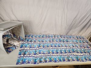 Large lot of 162 No - Touch Key Chains