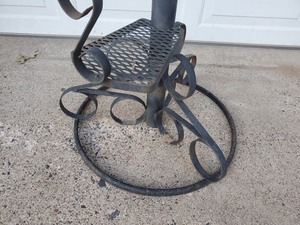 Large Spiral Staircase Metal Plant Stand  Vine Trellis  Garden Decoration