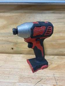 lot 6 image: MILWAUKEE M18 18V Lithium-Ion Cordless 14 in. Hex Impact Driver (Tool-Only)