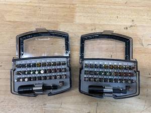 lot 93 image: HYPER TOUGH Lot of 2-  32 Piece Bit Sets (TS20281A)