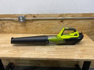 lot 95 image: RYOBI 135 MPH 440 CFM 8 Amp Corded Electric Jet Fan Blower