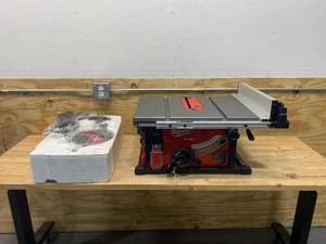 lot 41 image: MILWAUKEE M18 FUEL ONE-KEY 18-Volt Lithium-Ion Brushless Cordless 8-14 in. Table Saw (Tool-Only)