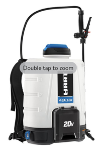 lot 109 image: HART 20-Volt 4 Gallon Chemical Sprayer (1) 20-Volt 2Ah Lithium-Ion Battery