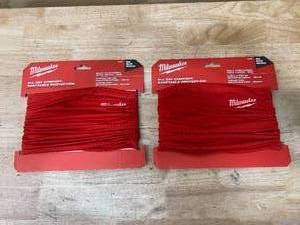 lot 116 image: MILWAUKEE Lot of 2- Red Multi-Functional Neck Gaiters