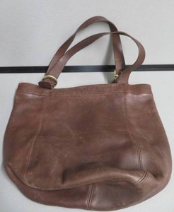 lot 1 image: BROWN COACH BAG