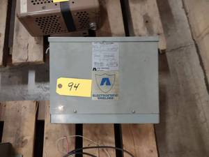 lot 94 image: Acme Transformer, 6 KVA No. T-2-533...