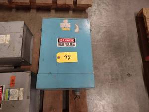 lot 98 image: Magnetek Transformer 15 KVA, No. A8...