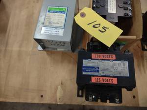 lot 105 image: (3) Assorted Transformers...
