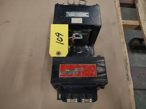 lot 109 image: (2) Assorted Transformers...