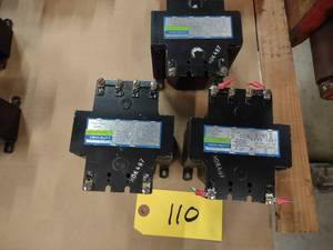 lot 110 image: (3) Hevi-Duty Transformers, .275 KV...
