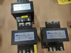 lot 114 image: (3) Acme Transformers, No. TA-2-812...