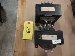 lot 115 image: (2) Westinghouse Transformers, .500...