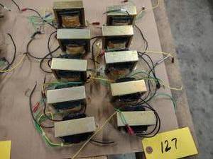 lot 127 image: (10) Stancor P-8662 Transformers...