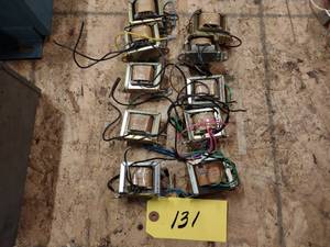 lot 131 image: (10) Assorted Transformers...