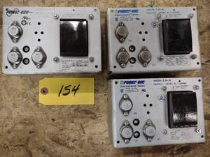 lot 154 image: (3) HB24-3.6-A Power Supplies...