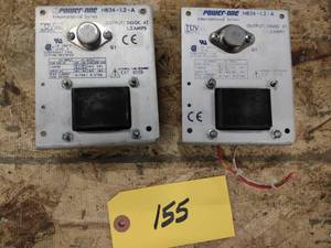 lot 155 image: (2) Power One HB24-1.2-A Power Supp...