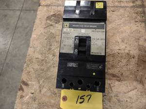 lot 157 image: Square D 200 Amp Circuit Breaker...