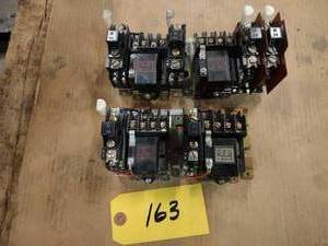 lot 163 image: (4) Motor Starters, Size 00...