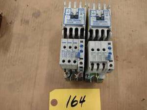 lot 164 image: (2) Motor Starters, Size 00...