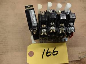 lot 166 image: (5) Overload Relays...