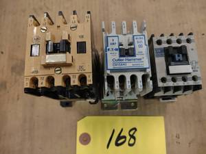 lot 168 image: (3) Contactors...