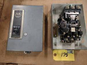 lot 175 image: AB Magnetic Starter, Size 0...