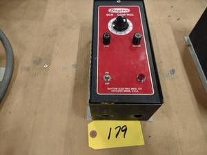 lot 179 image: Dayton SCR Control...