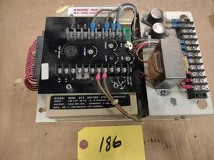 lot 186 image: Seco 8600 SCR Motor Control...