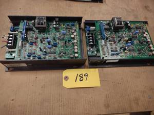 lot 189 image: (2) KB KBRG-240D DC Motor Control...