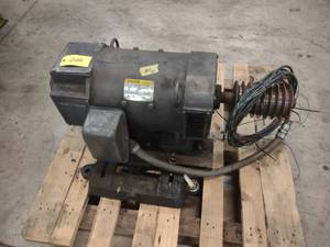 lot 200 image: Baldor 30 hp. DC Motor...
