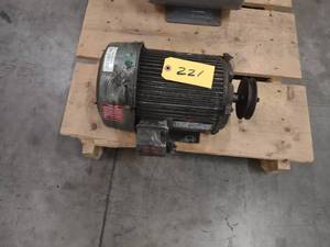 lot 221 image: US Motors 2 hp. Motor...