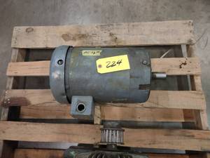 lot 224 image: Baldor 7.5 hp. Motor...