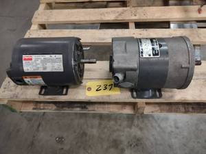 lot 239 image: 13 & 14 hp. Motors...