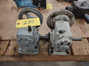 lot 279 image: (2) Unknown Gear Boxes...